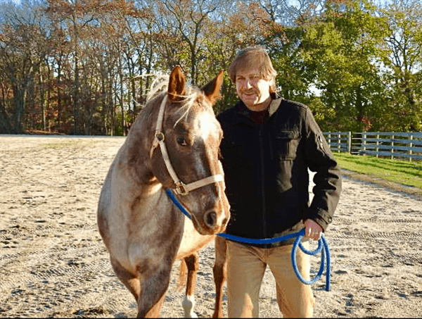 Freddie with Horse